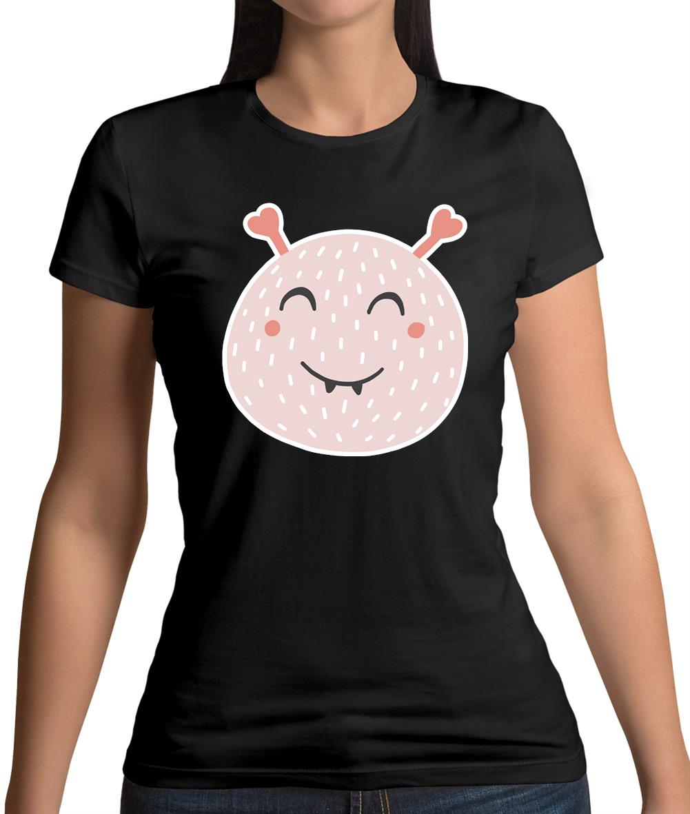 Smiley Face Blob Womens T-Shirt Smiley Face Blob Womens T-Shirt