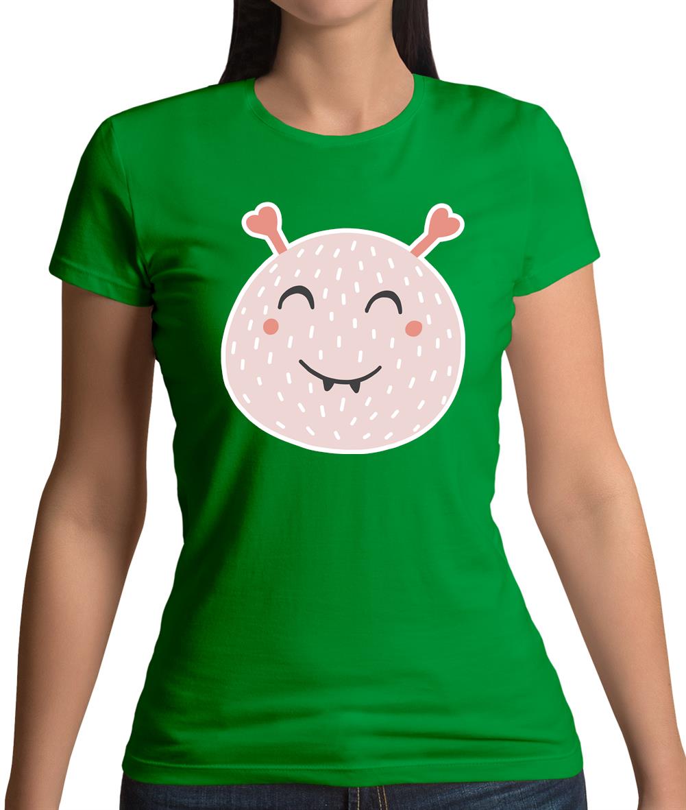 Smiley Face Blob Womens T-Shirt Smiley Face Blob Womens T-Shirt