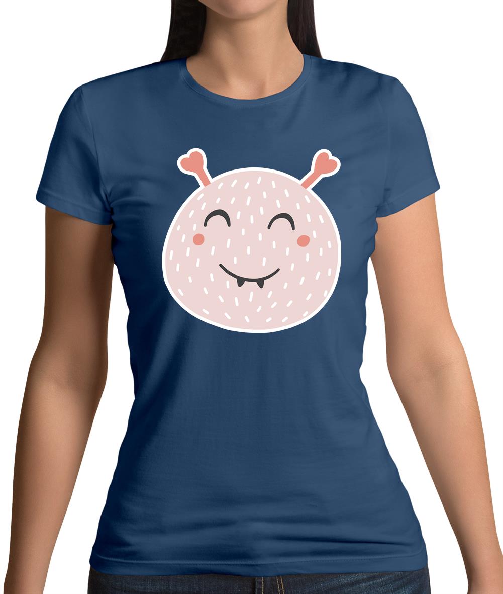 Smiley Face Blob Womens T-Shirt Smiley Face Blob Womens T-Shirt