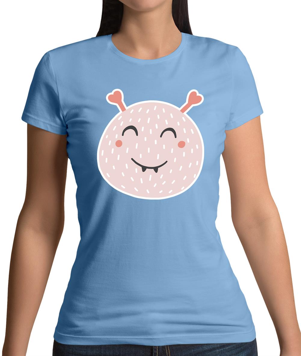 Smiley Face Blob Womens T-Shirt Smiley Face Blob Womens T-Shirt