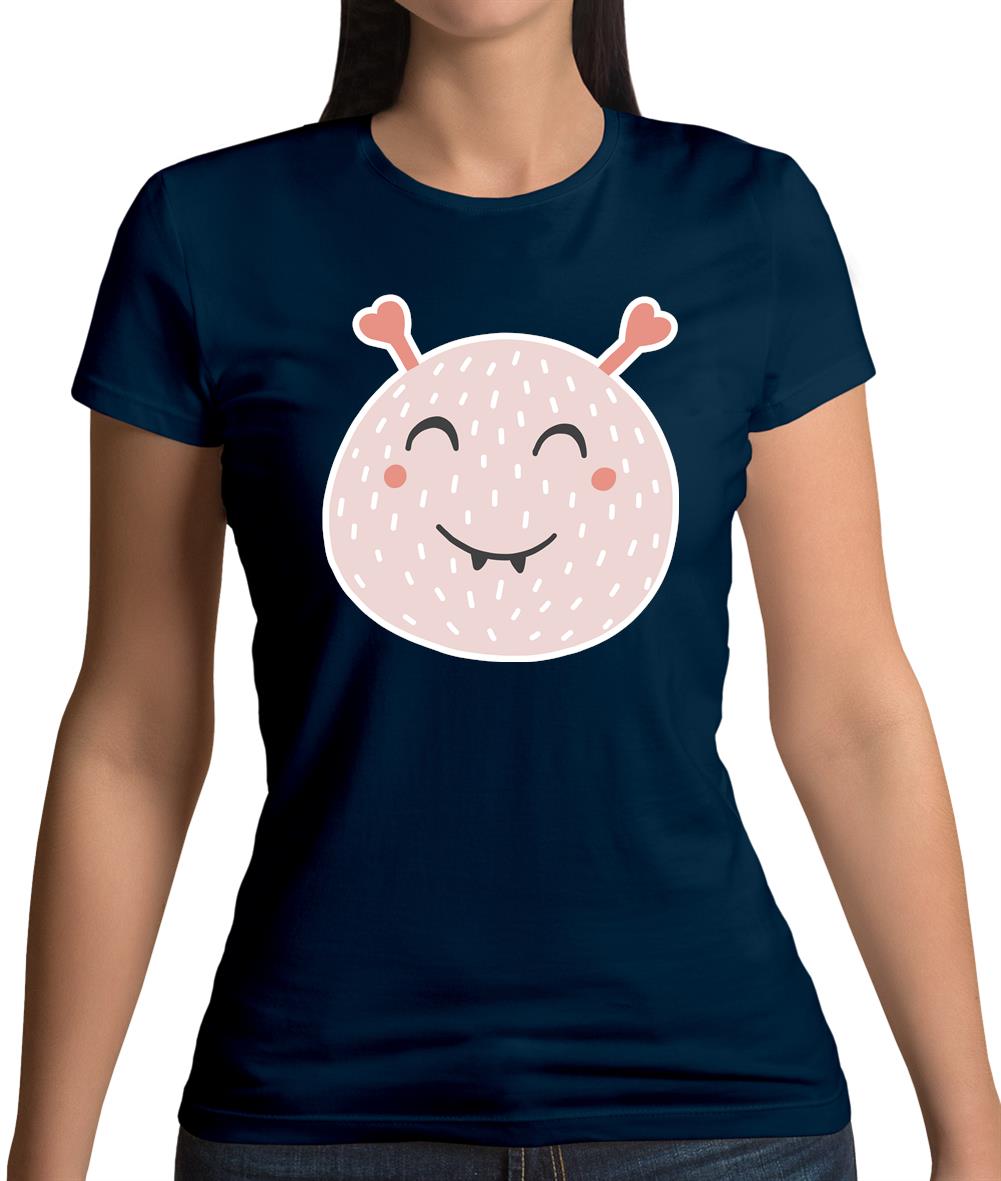 Smiley Face Blob Womens T-Shirt Smiley Face Blob Womens T-Shirt