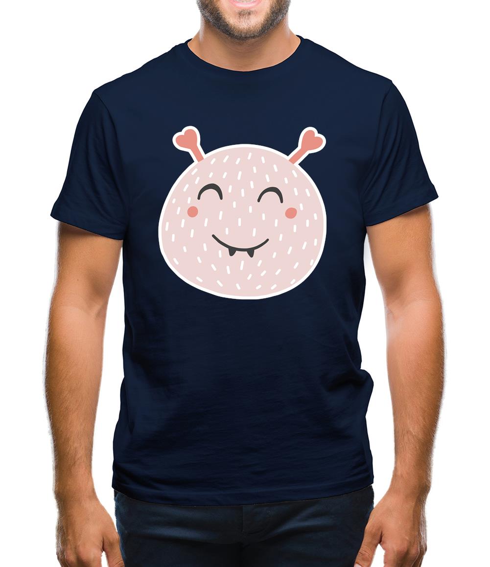 Smiley Face Blob Mens T-Shirt