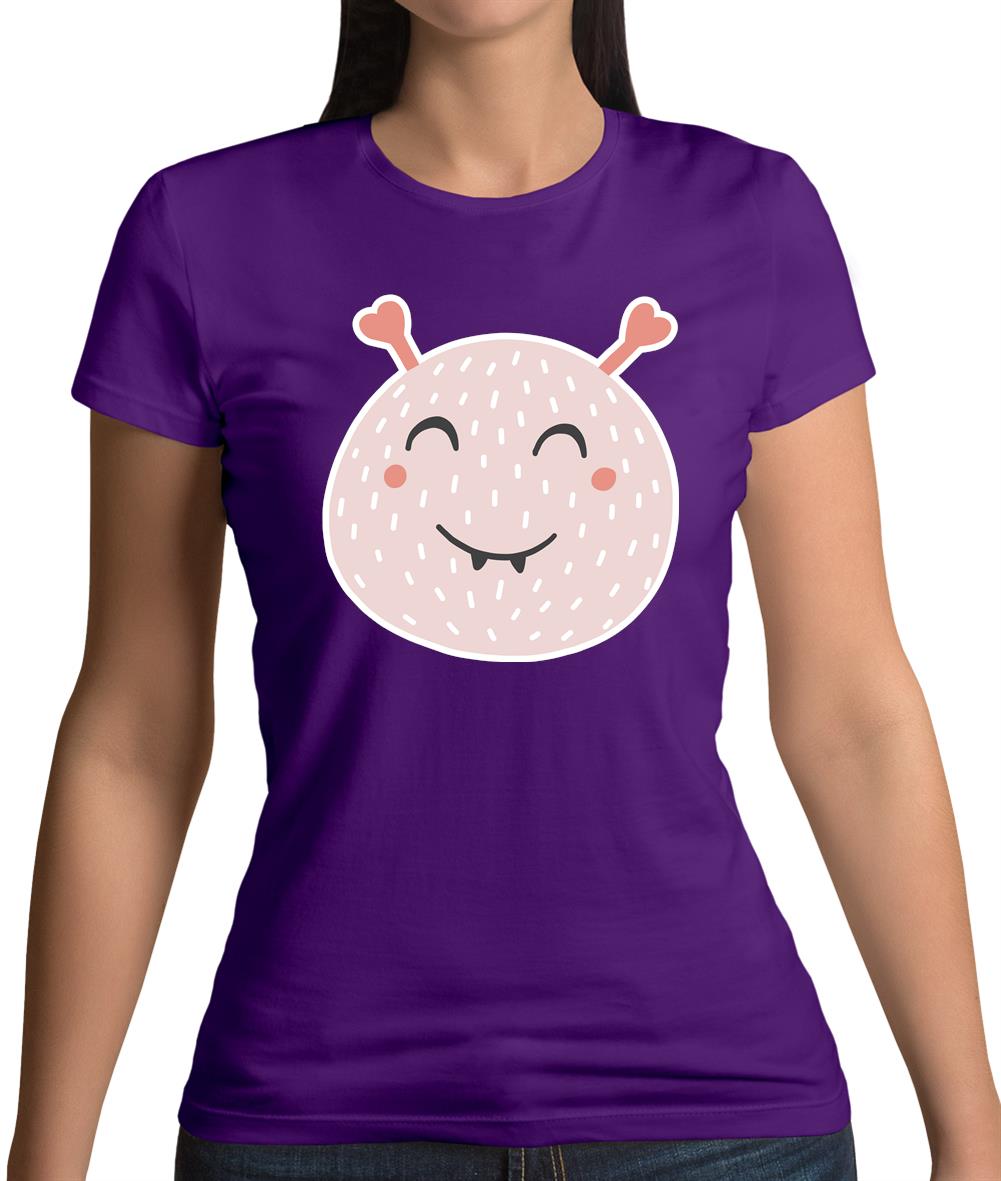 Smiley Face Blob Womens T-Shirt Smiley Face Blob Womens T-Shirt