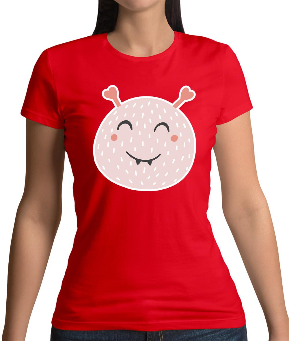 Smiley Face Blob Womens T-Shirt Smiley Face Blob Womens T-Shirt