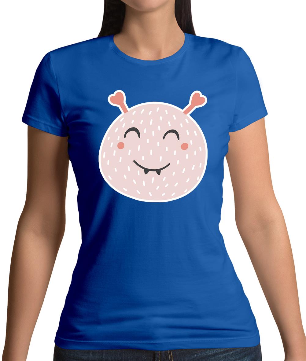 Smiley Face Blob Womens T-Shirt Smiley Face Blob Womens T-Shirt