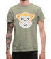 Smiley Face Monkey Mens T-Shirt Smiley Face Monkey Mens T-Shirt