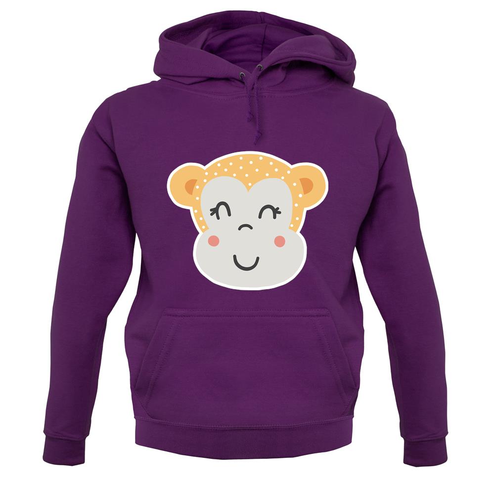 Smiley Face Monkey unisex hoodie Smiley Face Monkey unisex hoodie