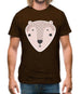 Smiley Face Mr Bear Mens T-Shirt Smiley Face Mr Bear Mens T-Shirt