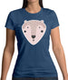 Smiley Face Mr Bear Womens T-Shirt Smiley Face Mr Bear Womens T-Shirt