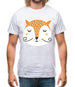 Smiley Face Mr Fox Mens T-Shirt Smiley Face Mr Fox Mens T-Shirt