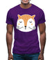 Smiley Face Mr Fox Mens T-Shirt Smiley Face Mr Fox Mens T-Shirt