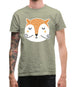 Smiley Face Mr Fox Mens T-Shirt Smiley Face Mr Fox Mens T-Shirt