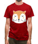 Smiley Face Mr Fox Mens T-Shirt Smiley Face Mr Fox Mens T-Shirt