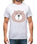 Smiley Face Bear Mens T-Shirt Smiley Face Bear Mens T-Shirt