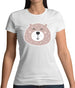 Smiley Face Bear Womens T-Shirt Smiley Face Bear Womens T-Shirt