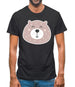 Smiley Face Bear Mens T-Shirt Smiley Face Bear Mens T-Shirt