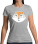 Smiley Face Mrs Fox Womens T-Shirt Smiley Face Mrs Fox Womens T-Shirt