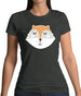 Smiley Face Mrs Fox Womens T-Shirt Smiley Face Mrs Fox Womens T-Shirt