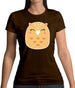 Smiley Face Mrs Owl Womens T-Shirt Smiley Face Mrs Owl Womens T-Shirt