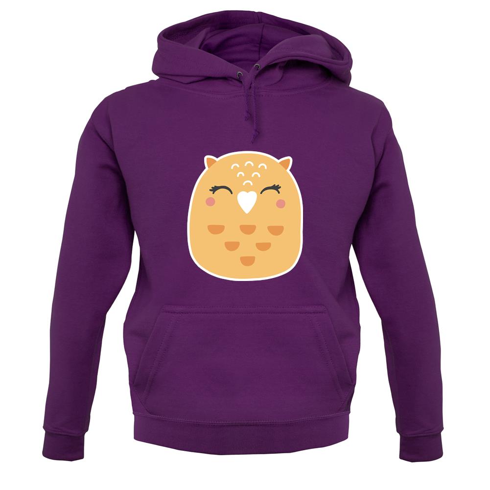 Smiley Face Mrs Owl unisex hoodie Smiley Face Mrs Owl unisex hoodie