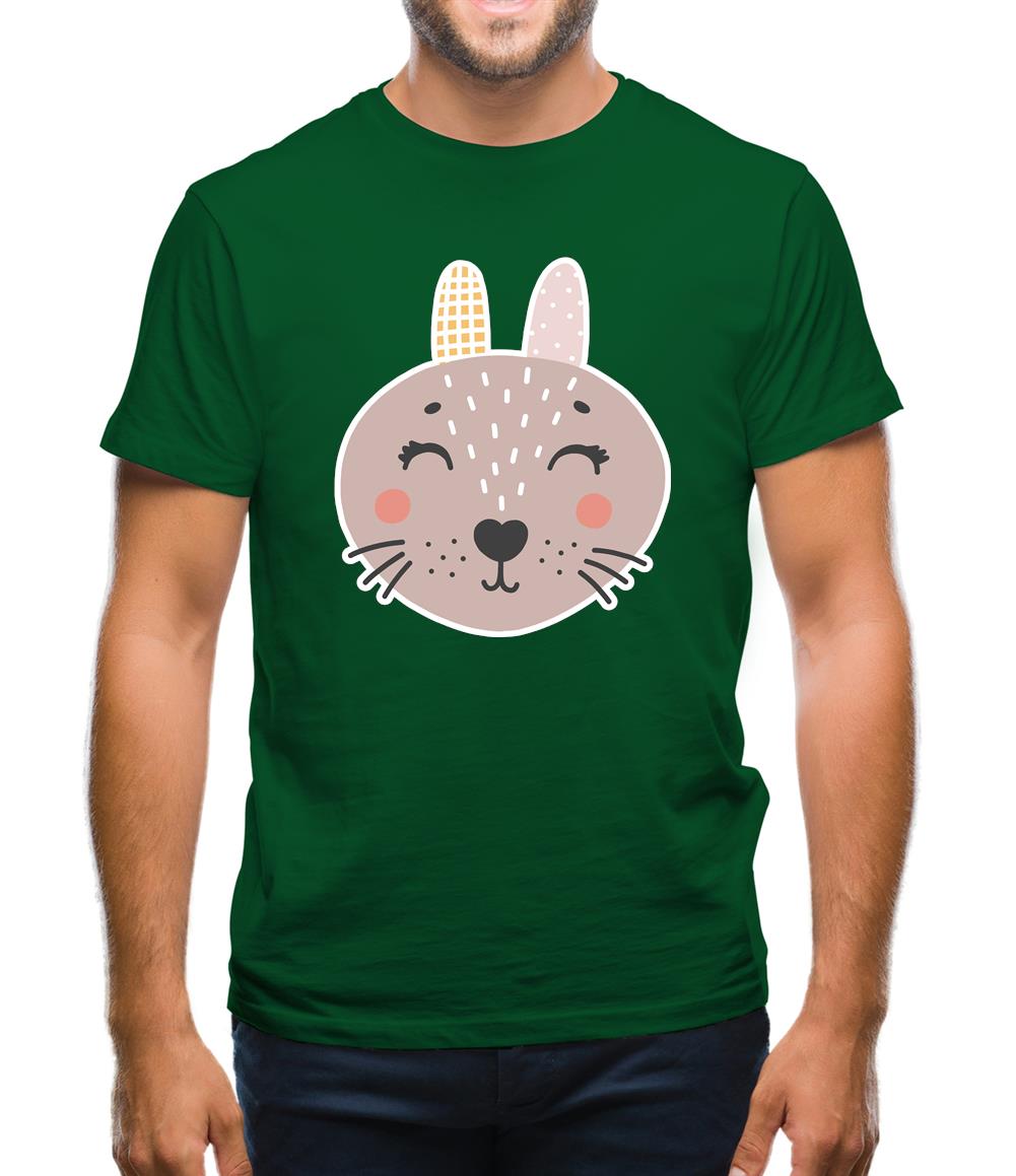 Smiley Face Mrs Rabbit Mens T-Shirt Smiley Face Mrs Rabbit Mens T-Shirt