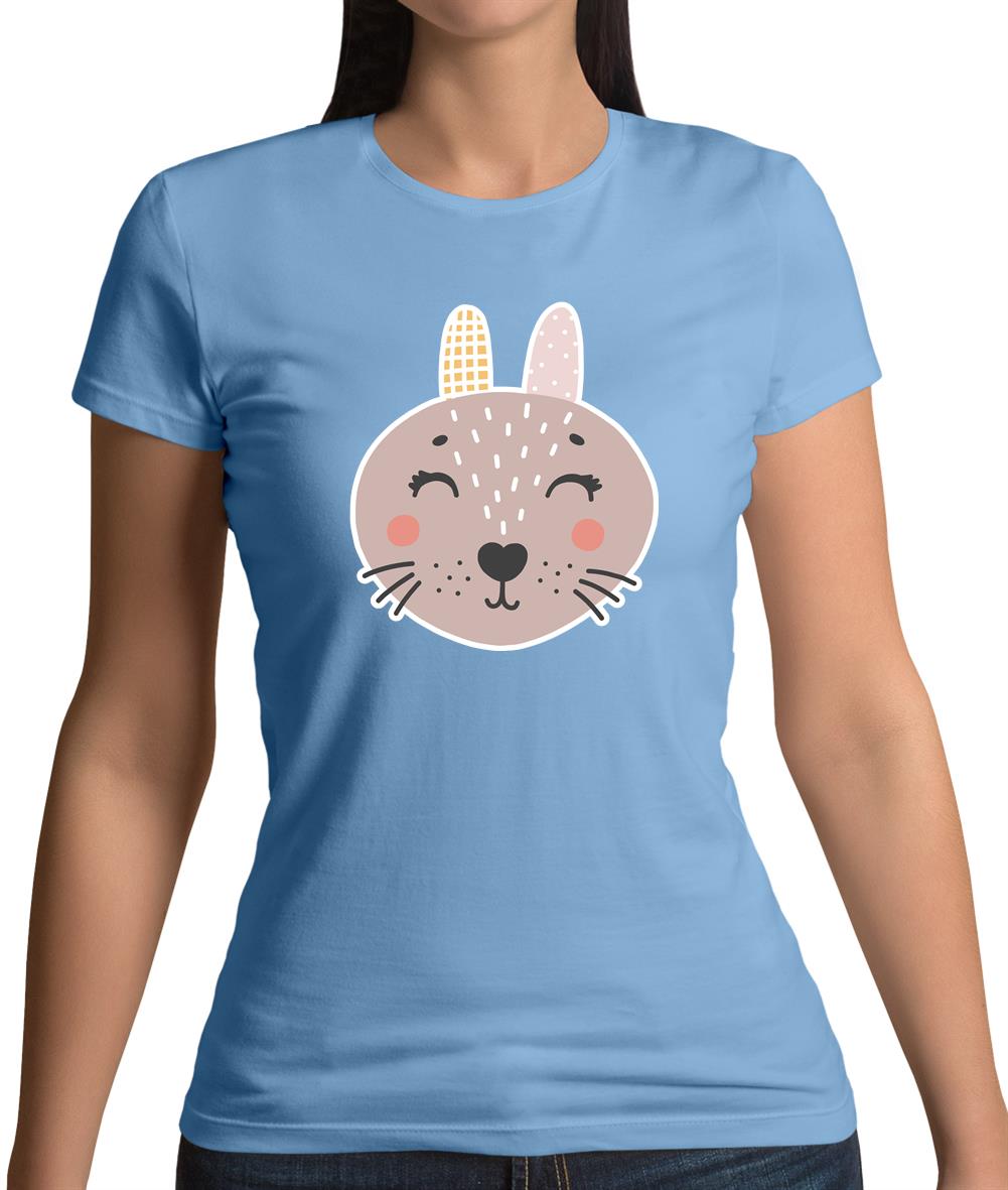 Smiley Face Mrs Rabbit Womens T-Shirt Smiley Face Mrs Rabbit Womens T-Shirt