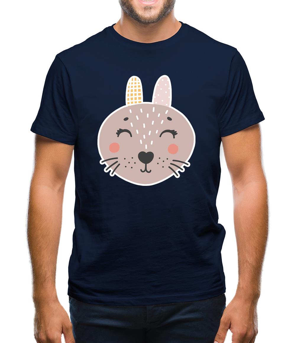 Smiley Face Mrs Rabbit Mens T-Shirt Smiley Face Mrs Rabbit Mens T-Shirt