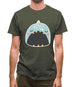 Smiley Face Narwhal Mens T-Shirt Smiley Face Narwhal Mens T-Shirt