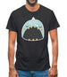 Smiley Face Narwhal Mens T-Shirt Smiley Face Narwhal Mens T-Shirt