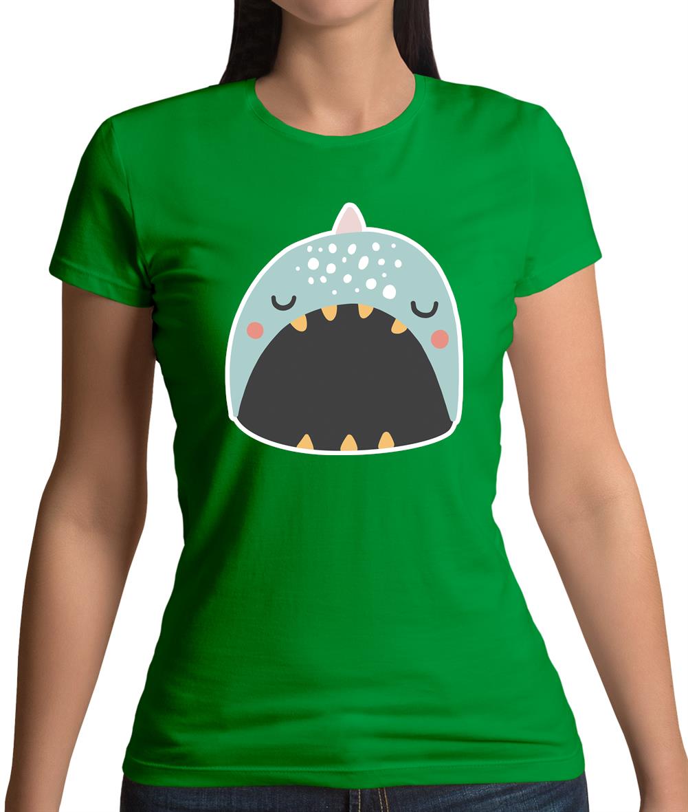 Smiley Face Narwhal Womens T-Shirt Smiley Face Narwhal Womens T-Shirt