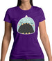 Smiley Face Narwhal Womens T-Shirt Smiley Face Narwhal Womens T-Shirt