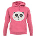 Smiley Face Panda unisex hoodie Smiley Face Panda unisex hoodie