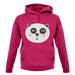 Smiley Face Panda unisex hoodie Smiley Face Panda unisex hoodie