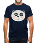 Smiley Face Panda Mens T-Shirt Smiley Face Panda Mens T-Shirt