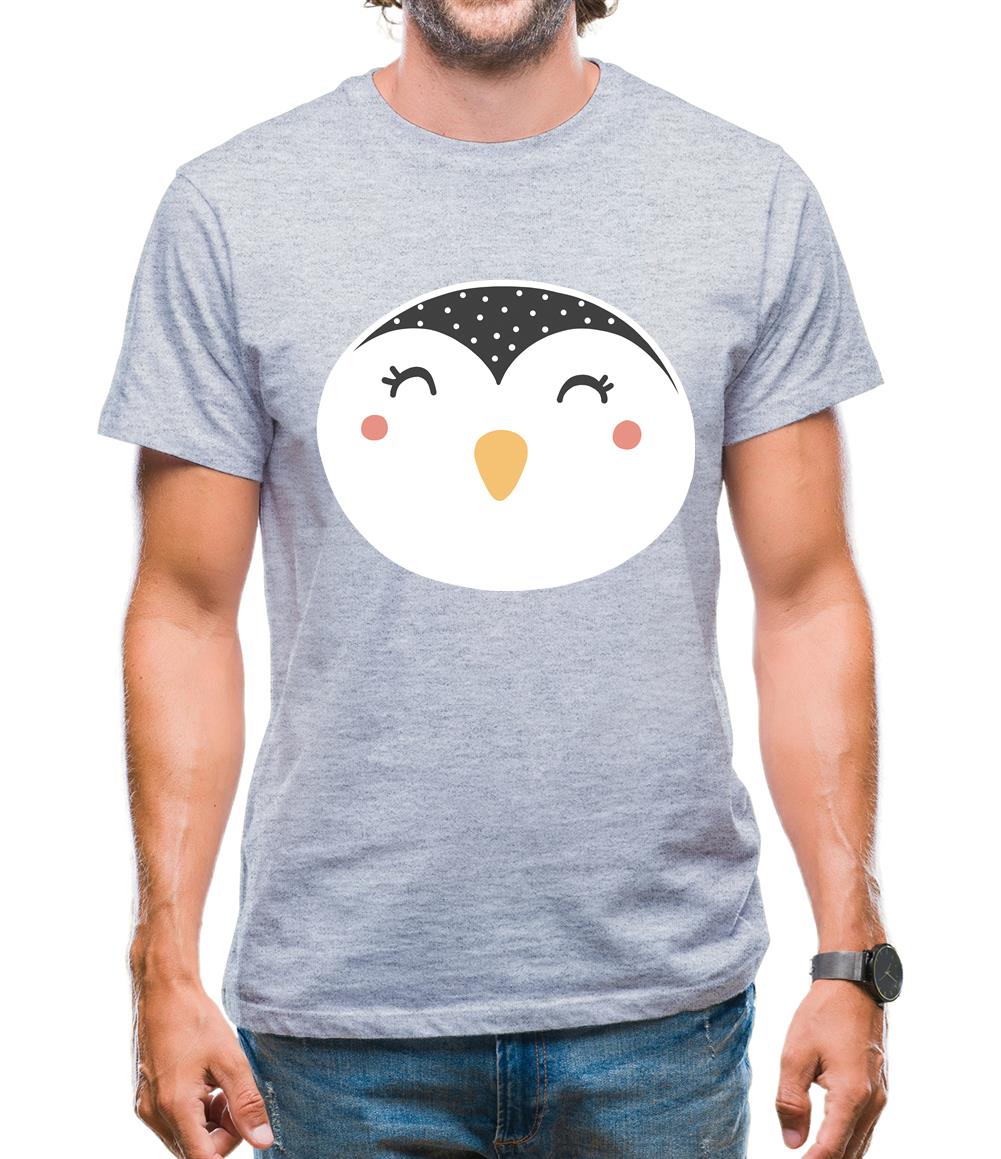 Smiley Face Penguin Mens T-Shirt Smiley Face Penguin Mens T-Shirt