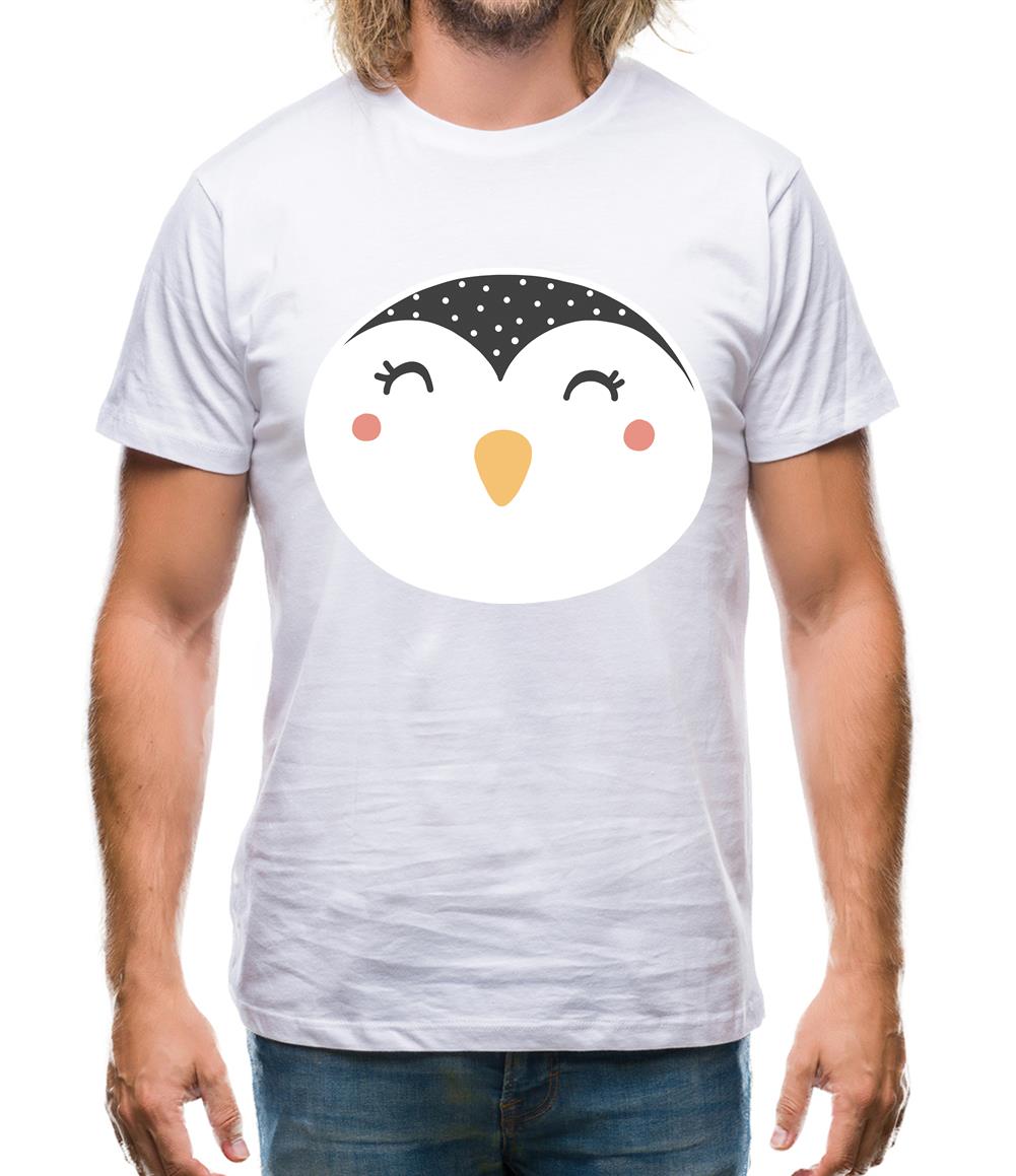 Smiley Face Penguin Mens T-Shirt Smiley Face Penguin Mens T-Shirt