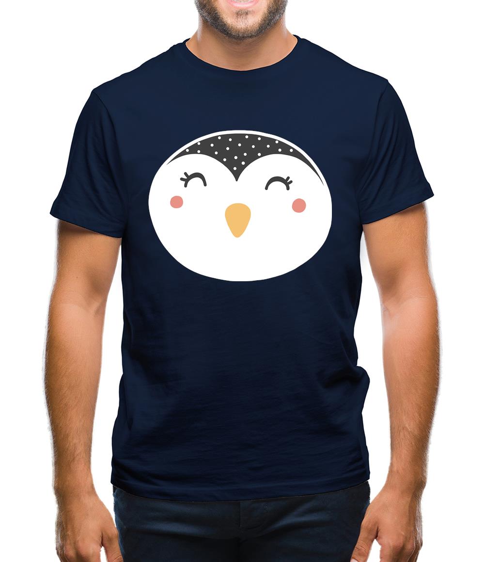 Smiley Face Penguin Mens T-Shirt Smiley Face Penguin Mens T-Shirt
