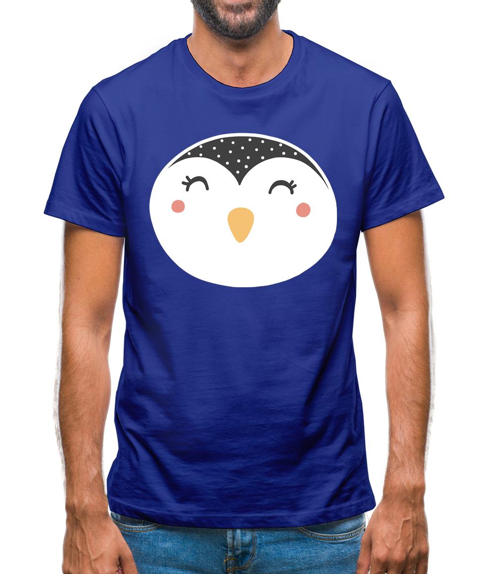 Smiley Face Penguin Mens T-Shirt Smiley Face Penguin Mens T-Shirt