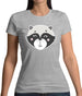 Smiley Face Racoon Womens T-Shirt Smiley Face Racoon Womens T-Shirt