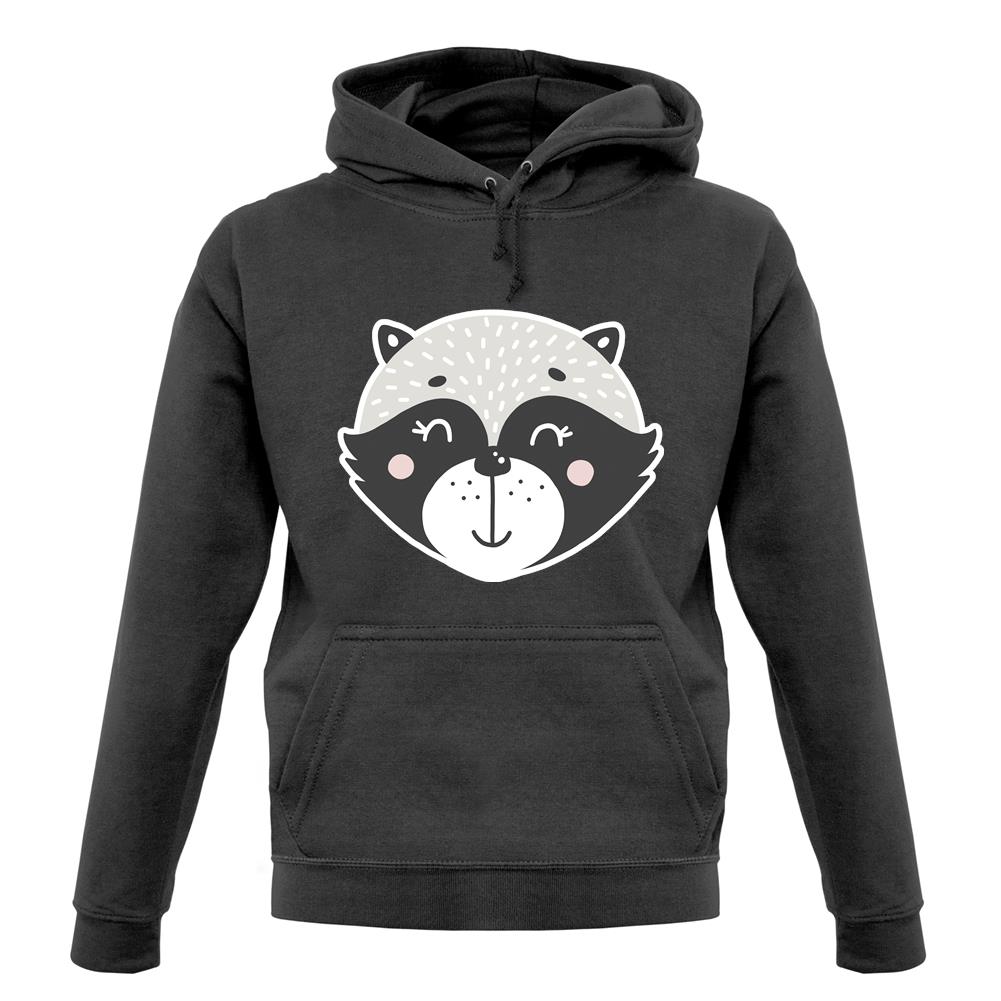 Smiley Face Racoon unisex hoodie Smiley Face Racoon unisex hoodie