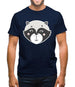 Smiley Face Racoon Mens T-Shirt Smiley Face Racoon Mens T-Shirt