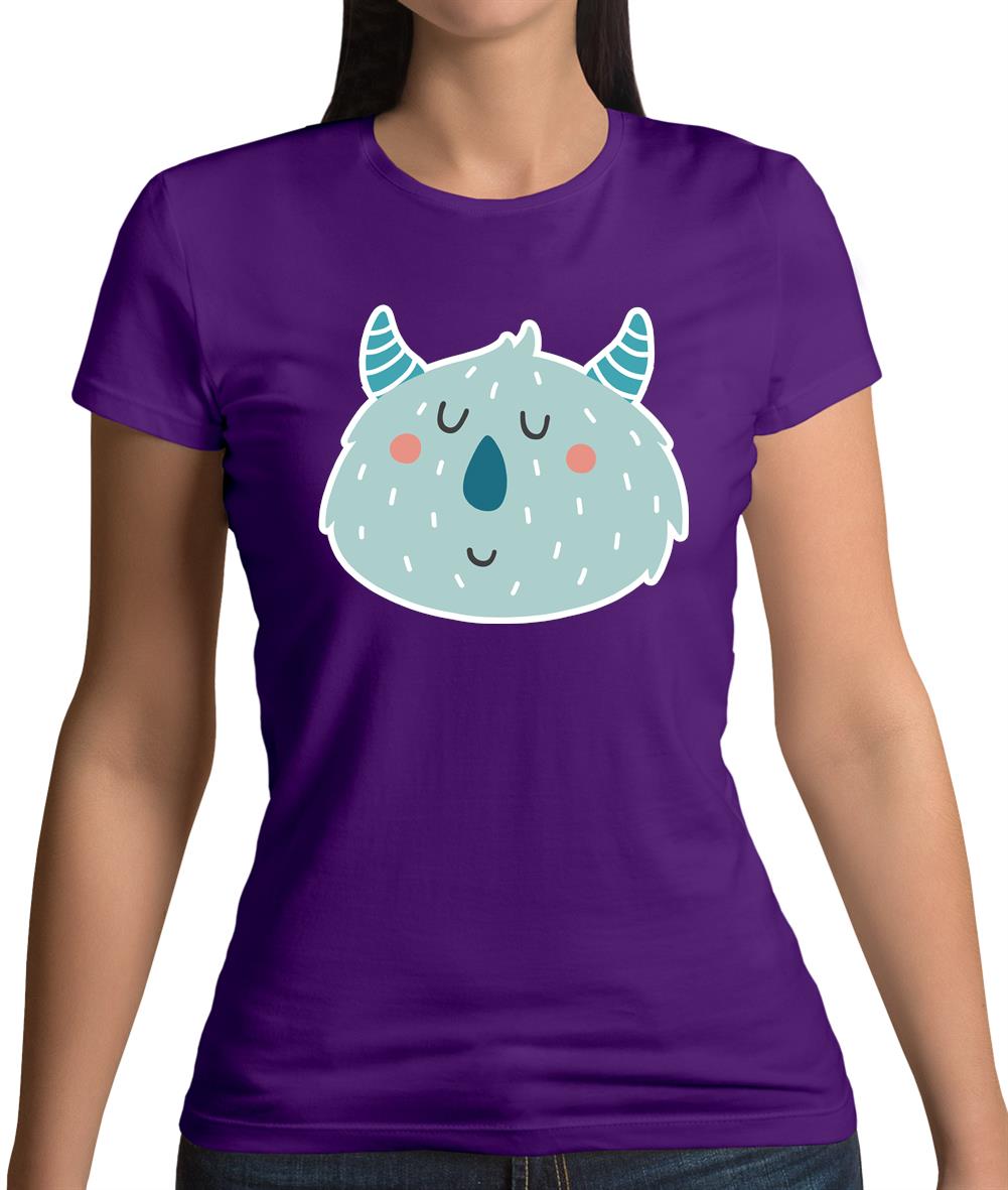 Smiley Face Sully Womens T-Shirt Smiley Face Sully Womens T-Shirt