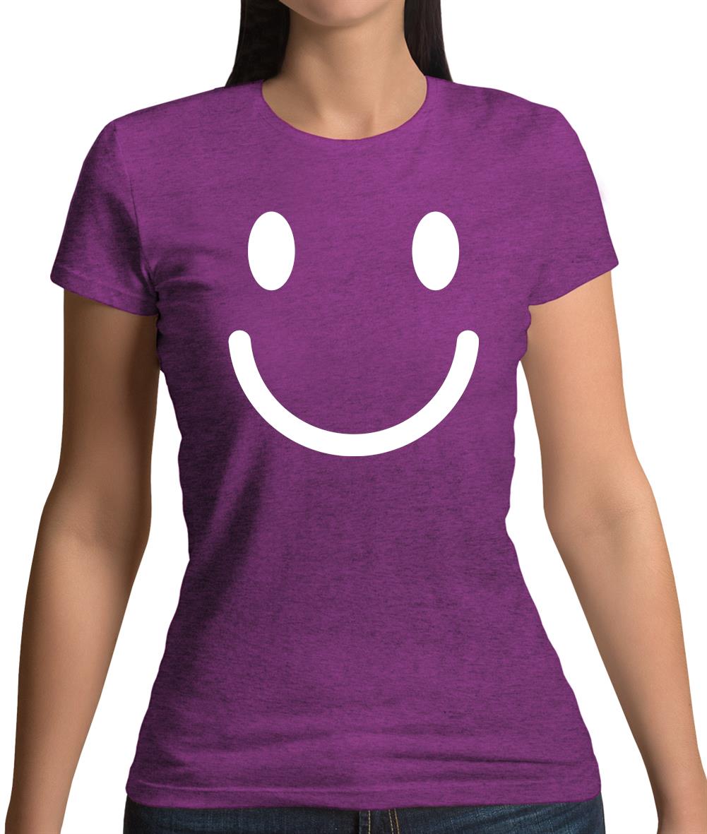Smiley Face Womens T-Shirt Smiley Face Womens T-Shirt