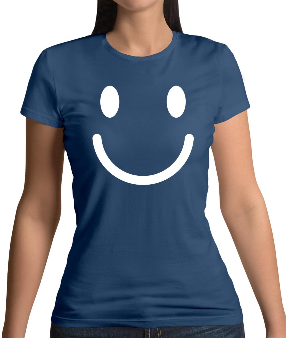 Smiley Face Womens T-Shirt Smiley Face Womens T-Shirt