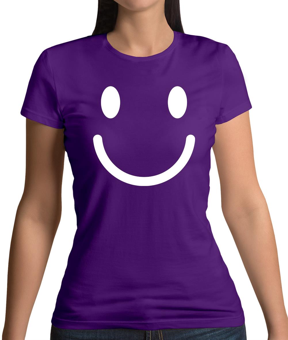 Smiley Face Womens T-Shirt Smiley Face Womens T-Shirt