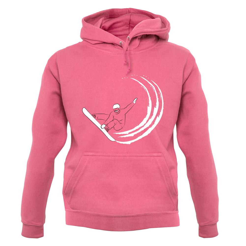 Snowboard Swoosh unisex hoodie Snowboard Swoosh unisex hoodie