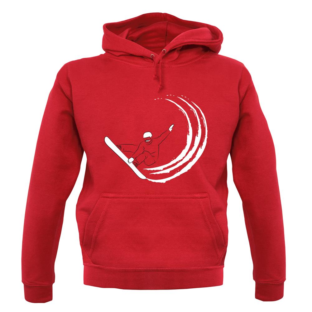 Snowboard Swoosh unisex hoodie Snowboard Swoosh unisex hoodie