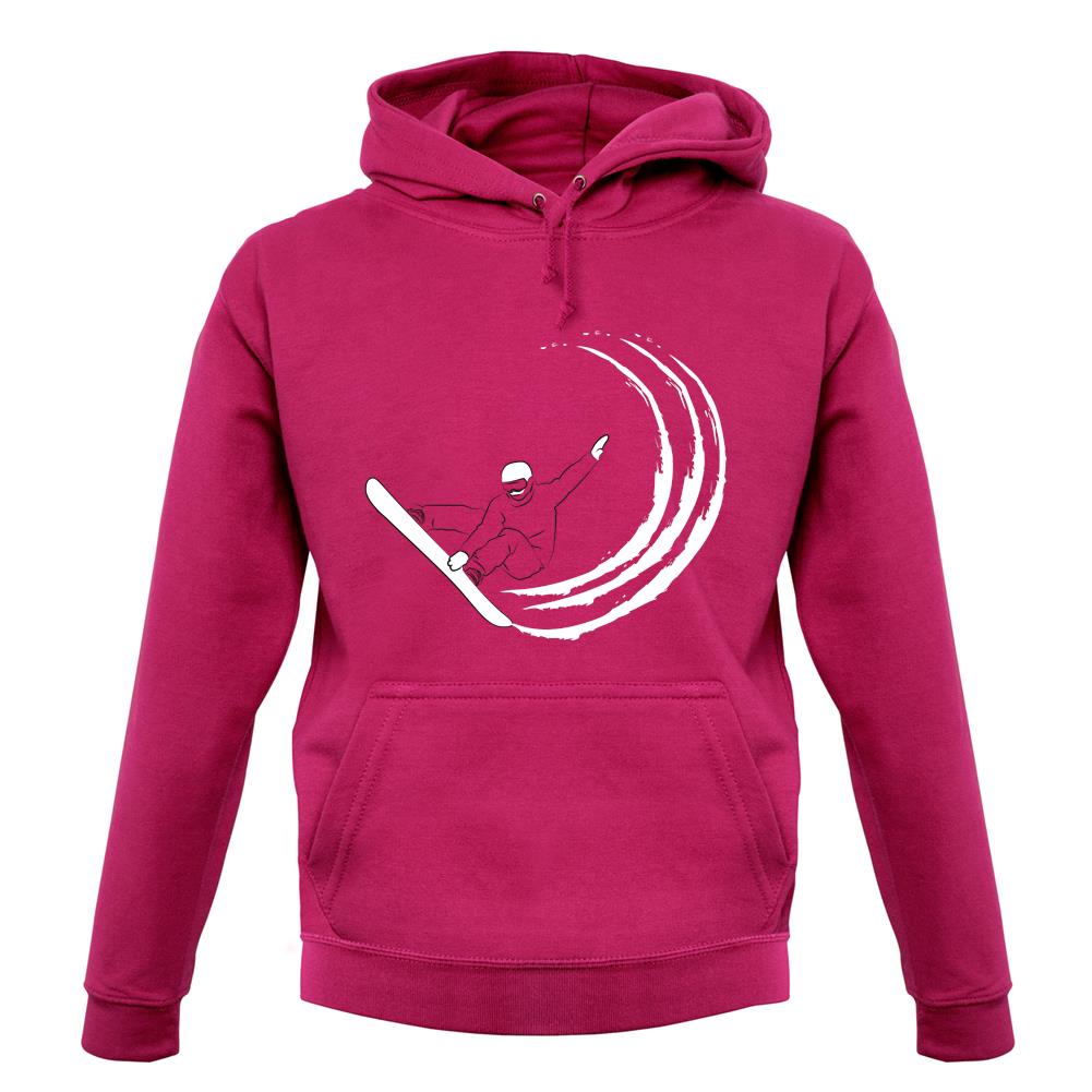 Snowboard Swoosh unisex hoodie Snowboard Swoosh unisex hoodie