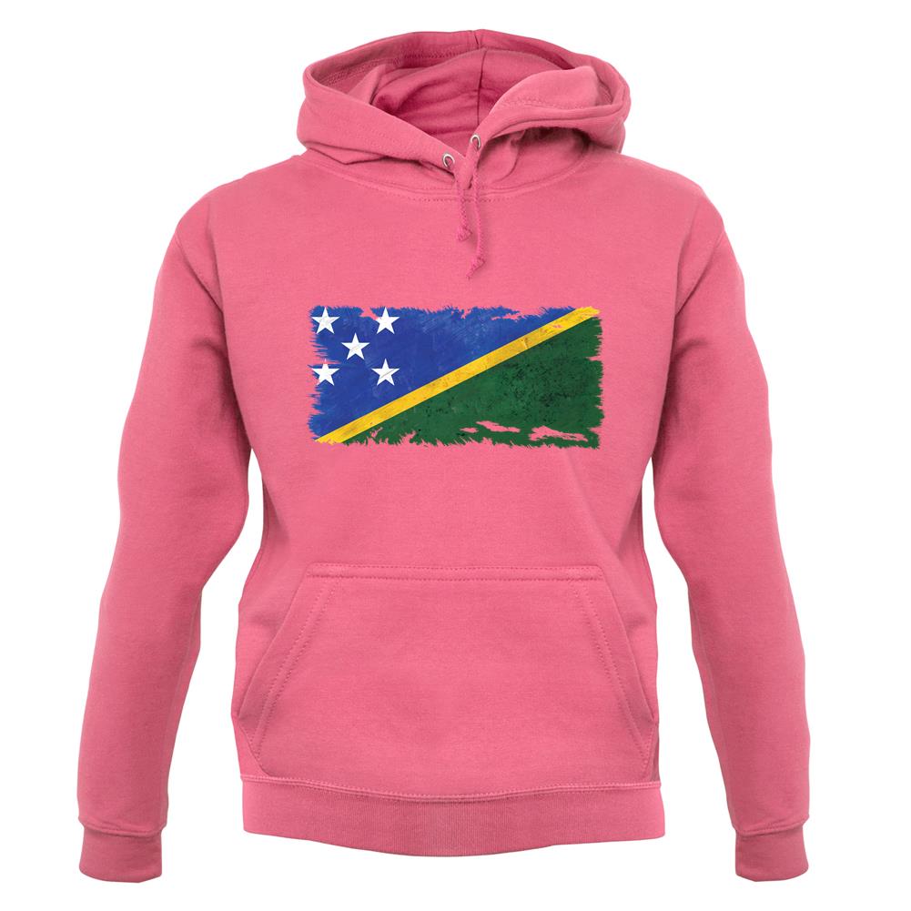 Solomon Islands Grunge Style Flag unisex hoodie Solomon Islands Grunge Style Flag unisex hoodie