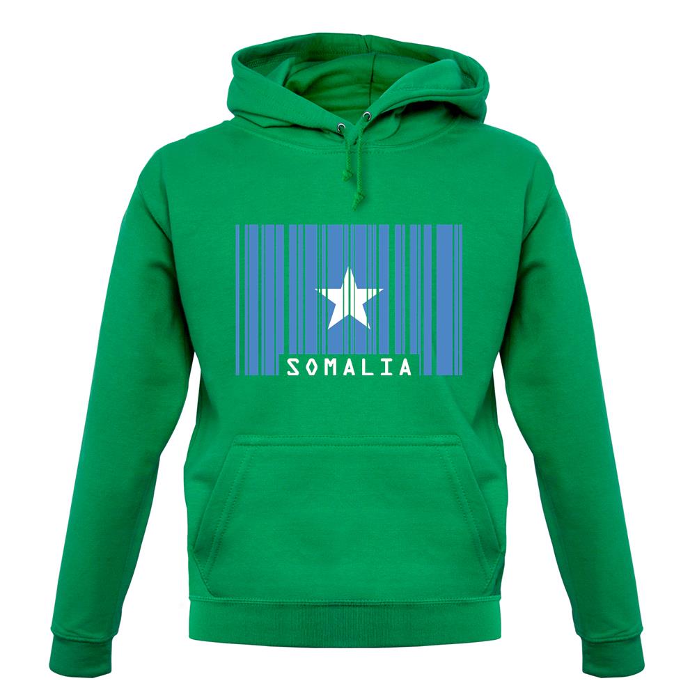 Somalia Barcode Style Flag unisex hoodie Somalia Barcode Style Flag unisex hoodie